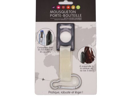 Mousqueton porte-bouteille Agence 2L Discount