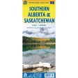 Carte sud de l’Alberta et de la Saskatchewan on Sale