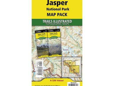 Carte Jasper National park on Sale