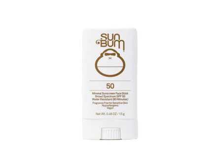 Bâton solaire minérale pour visage SPF50 - Sunbum Online now