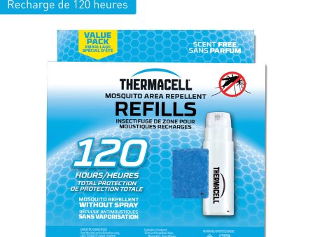 Cartouche et tampons de recharge 120h Thermacell Online now