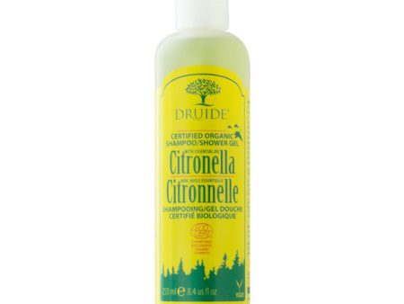 Shampoing gel douche citronnelle 250ml EcoTrail Supply