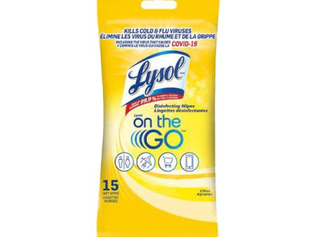 Lingettes désinfectantes Lysol on Sale