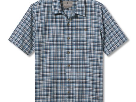 Chemise à manches courtes pour homme Redwood Plaid Fashion