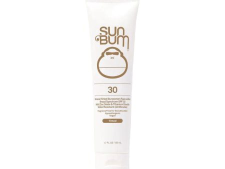 Lotion solaire teintée minérale pour le visage SPF 30 - Sunbum Discount